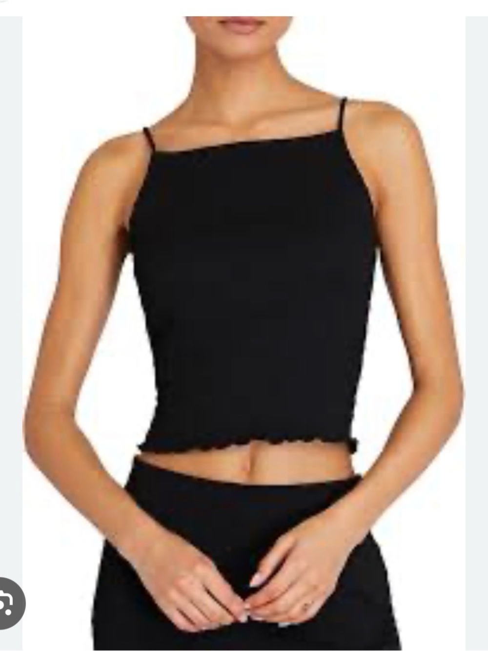 Black Cub Monaco Spaghetti Strap Tank Top